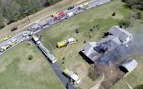 James Line Fire Engine 44 & Tanker on Fatal Fire - St. James - Ridge Volunteer Fire ...