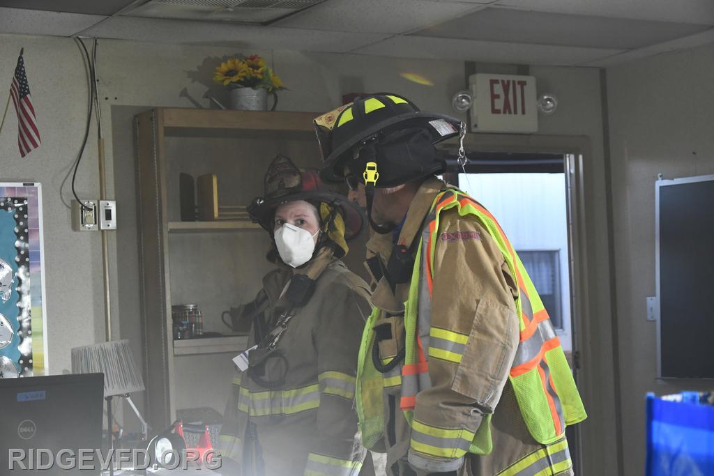 Building Fire at Ridge Elementary School Campus - Ridge Volunteer Fire ...