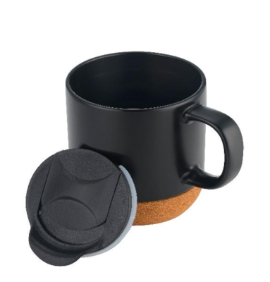 2) Product:  Accompany USA Ceramic Mugs with Cork Bottoms