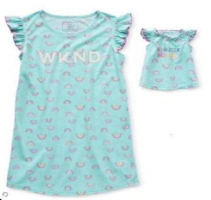 4) Product:  Children’s Nightgowns Imported by Jammers Apparel Group; Sold Exclusively at JCPenney